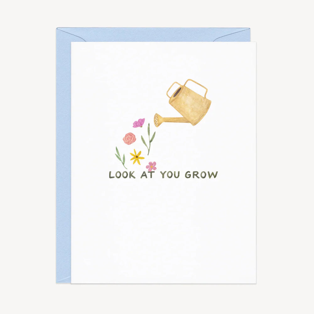 Look At You Grow Seed Paper Card