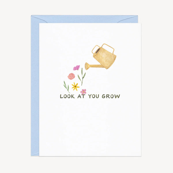 Look At You Grow Seed Paper Card