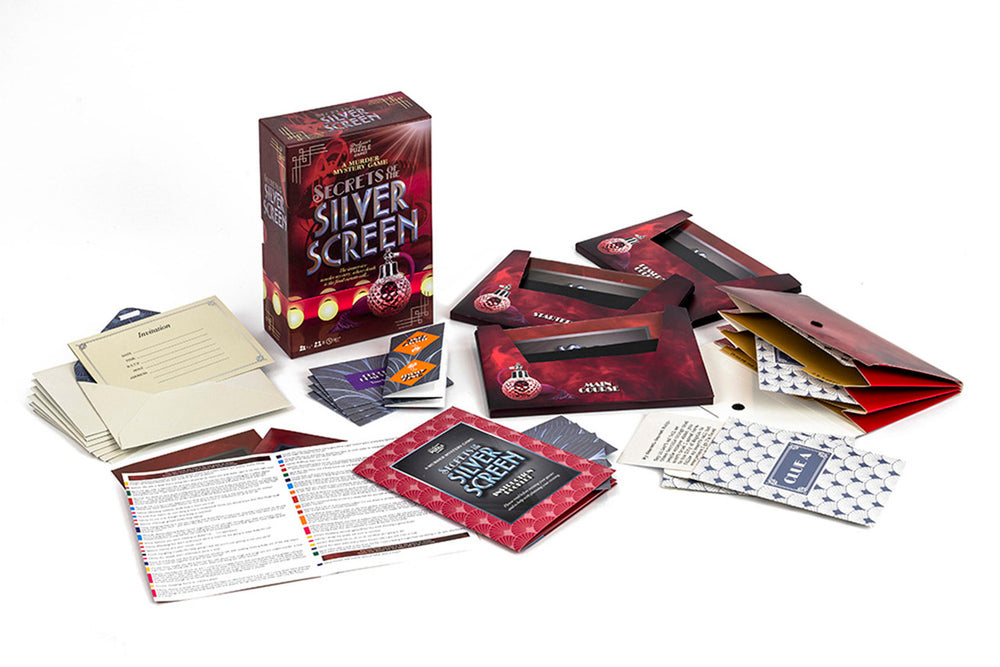 Secrets of the Silver Screen Murder Mystery Game