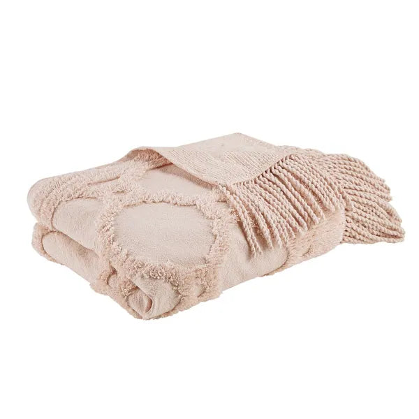 Tufted Chenille Lightweight Throw
