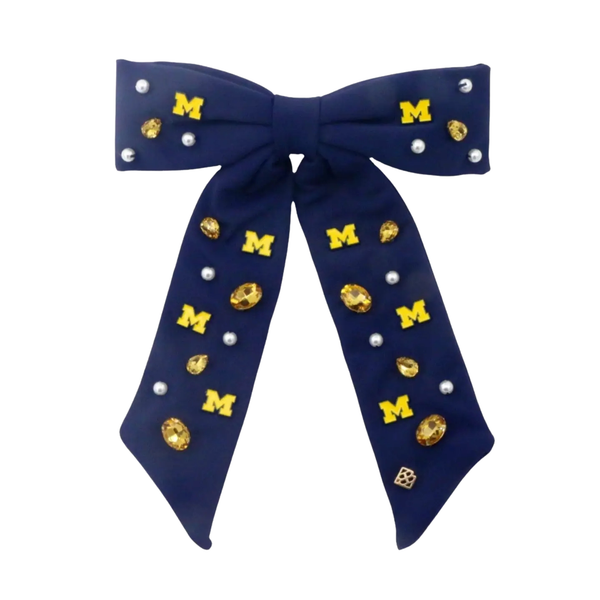 Michigan Bow Barrette