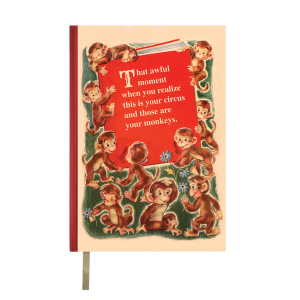Funny Vintage Notebook
