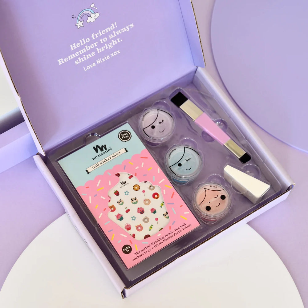Pretty Purple Kids Makeup Box