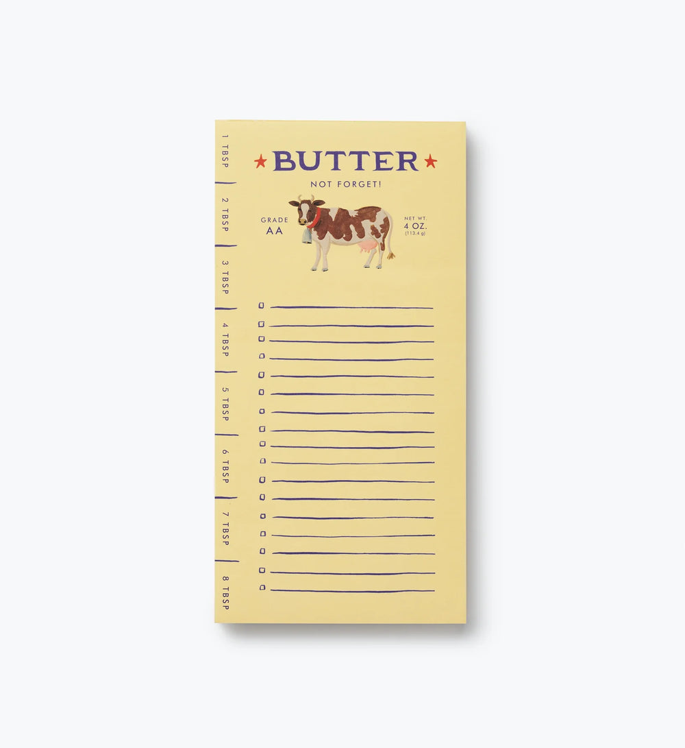 Butter Not Forget Market Pad