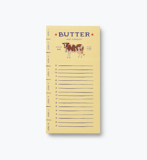 Butter Not Forget Market Pad
