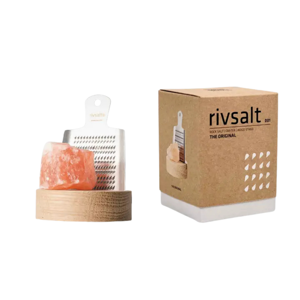 Rock Salt With Grater Set
