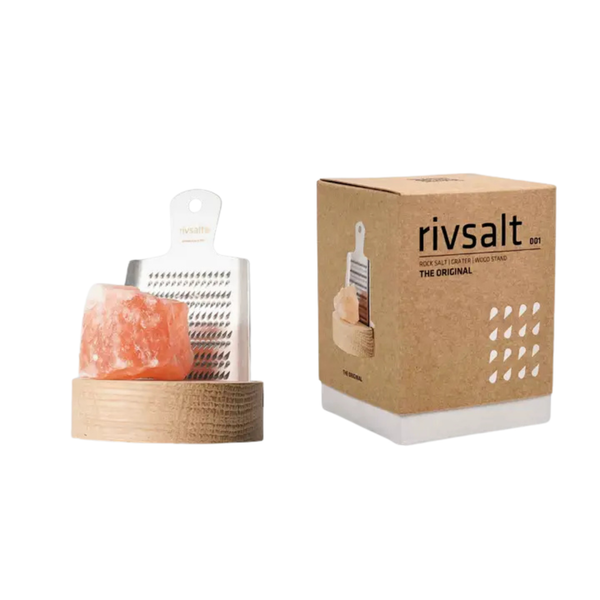 Rock Salt With Grater Set