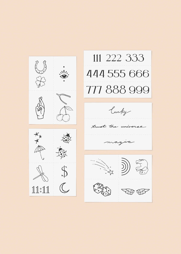 Inked by Dani Temporary Tattoo Pack
