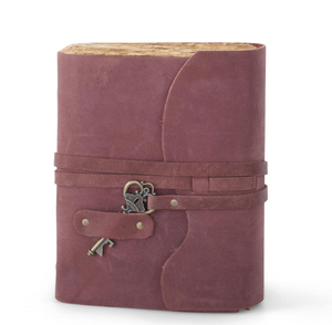 Handcrafted Leather Journal w/ Key