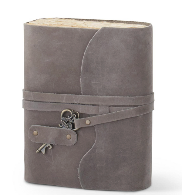 Handcrafted Leather Journal w/ Key