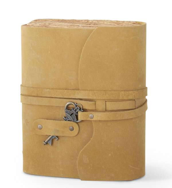 Handcrafted Leather Journal w/ Key