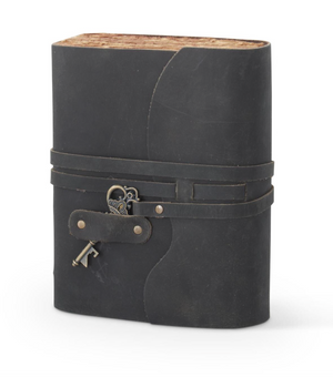 Handcrafted Leather Journal w/ Key