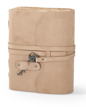 Handcrafted Leather Journal w/ Key