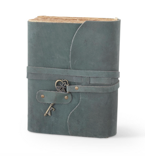 Handcrafted Leather Journal w/ Key