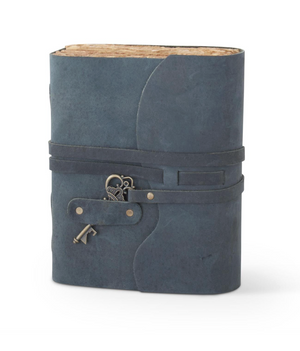 Handcrafted Leather Journal w/ Key
