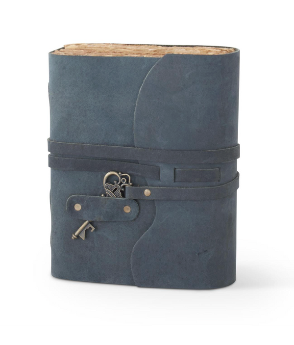 Handcrafted Leather Journal w/ Key