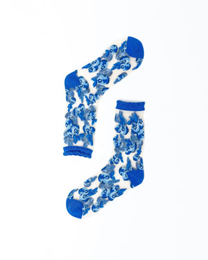 Sheer Crew Socks