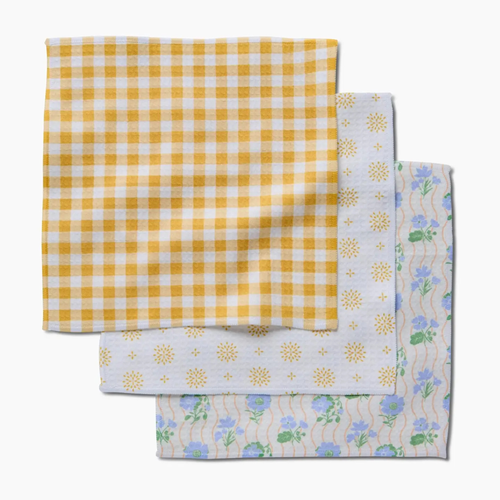 Geometry Luxe Washcloth - Set of 3