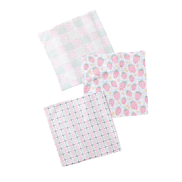Geometry Dish Cloth Set of 3