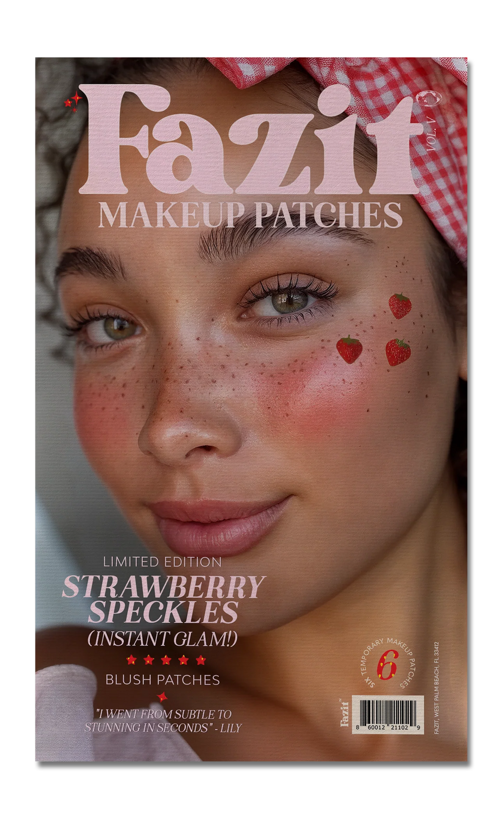 Fazit Fauz Freckle Temp Tattoo
