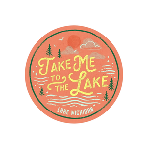 Lake Michigan Sticker