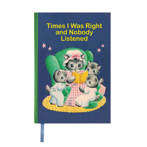 Funny Vintage Notebook