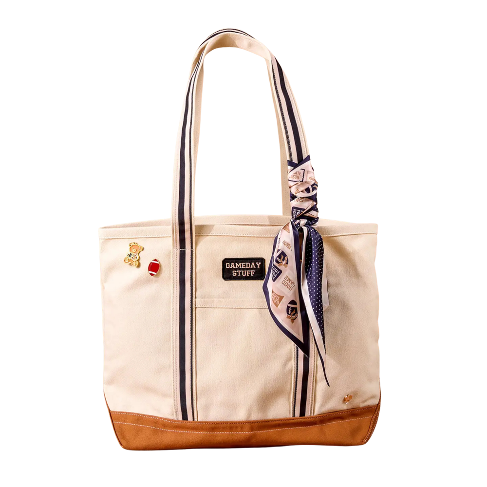 The Darling Canvas Tote Bag-Huddle Up