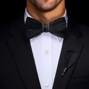 Feather Bow Tie