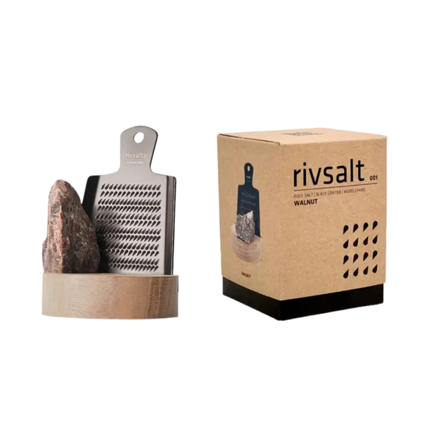 Rock Salt With Grater Set
