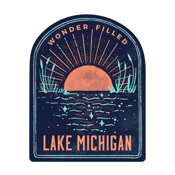 Lake Michigan Sticker