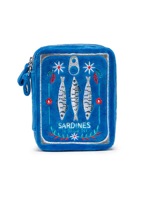 Velvet Jewelry Zip Case