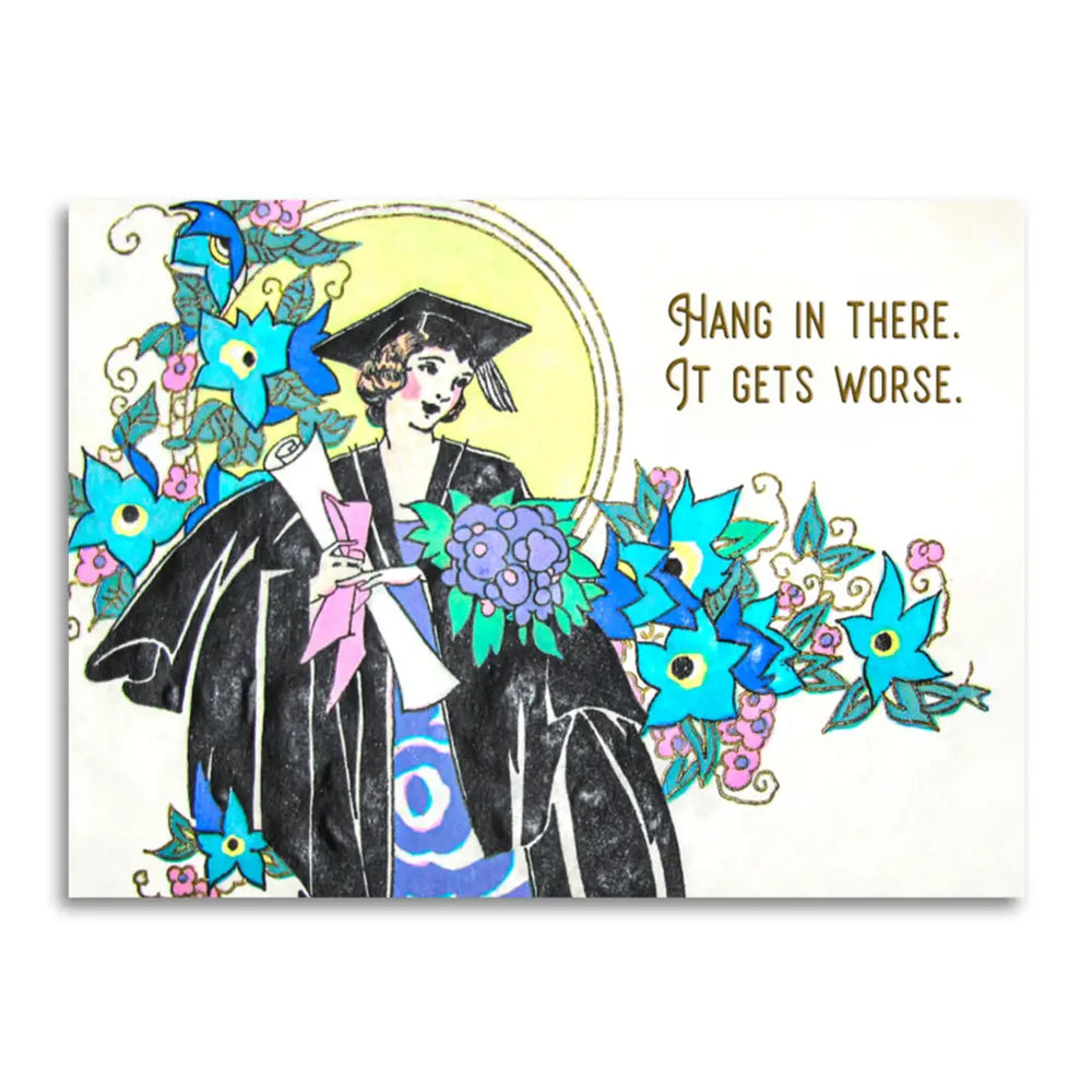 Bad Betty Graduation Card