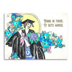 Bad Betty Graduation Card