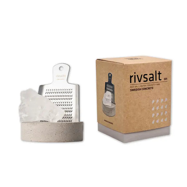 Rock Salt With Grater Set