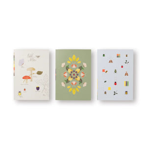 Forage Field Paperback Journals - Set of 3