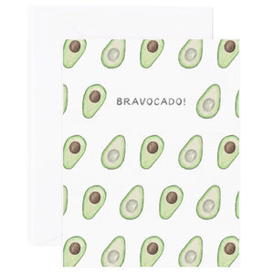 Bravocado Congrats Card