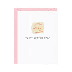 My Butter Half Love Card