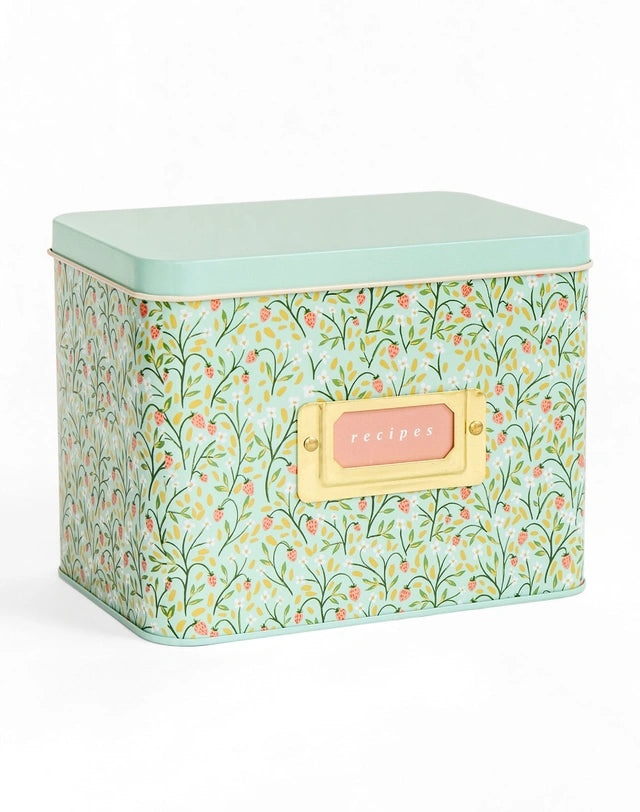 Strawberry Meadow Recipe Tin