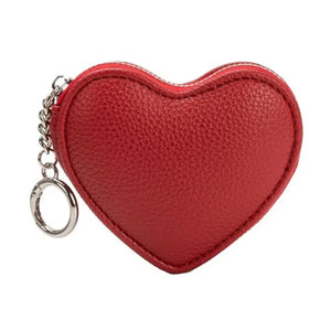 Puffy Heart Coin Purse Charm