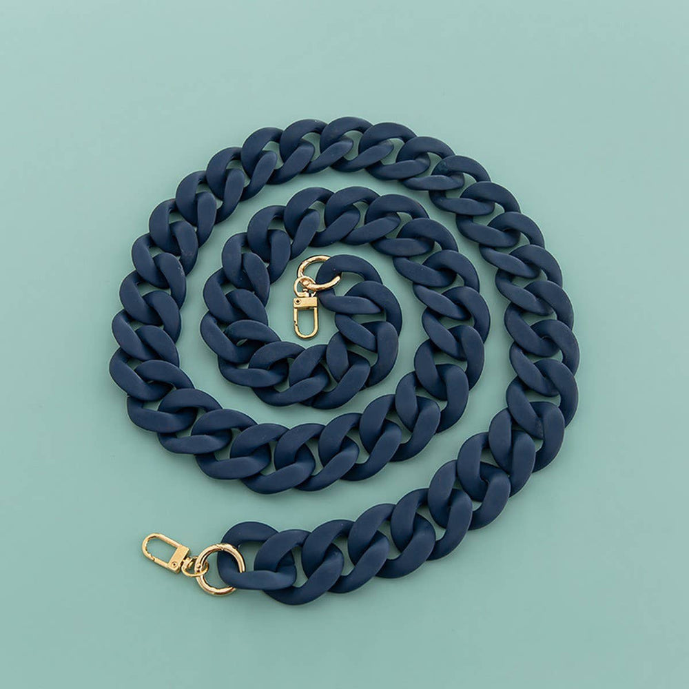 Large Resin Acrylic Bag Chain