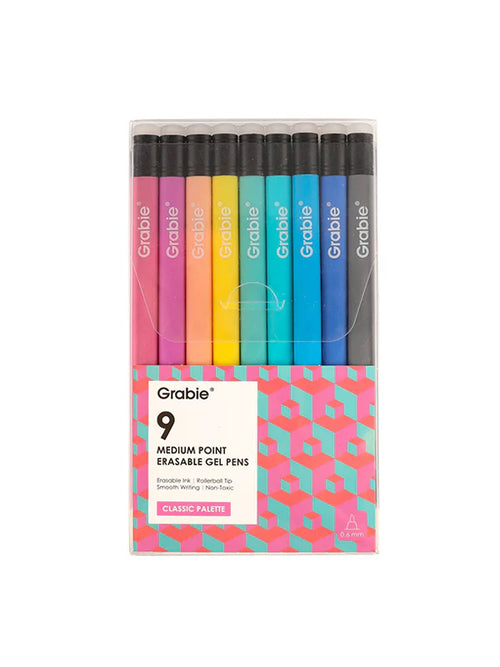 Medium Point Erasable Gel Pen Set