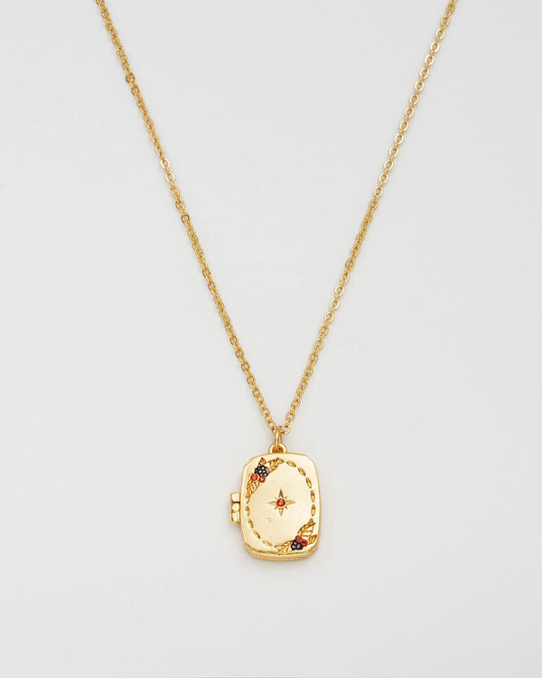 Orla Hedgerow Locket Necklace