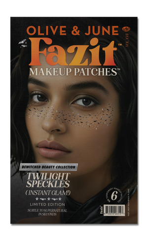 Twilight Bat Glitter Freckles— Halloween Makeup