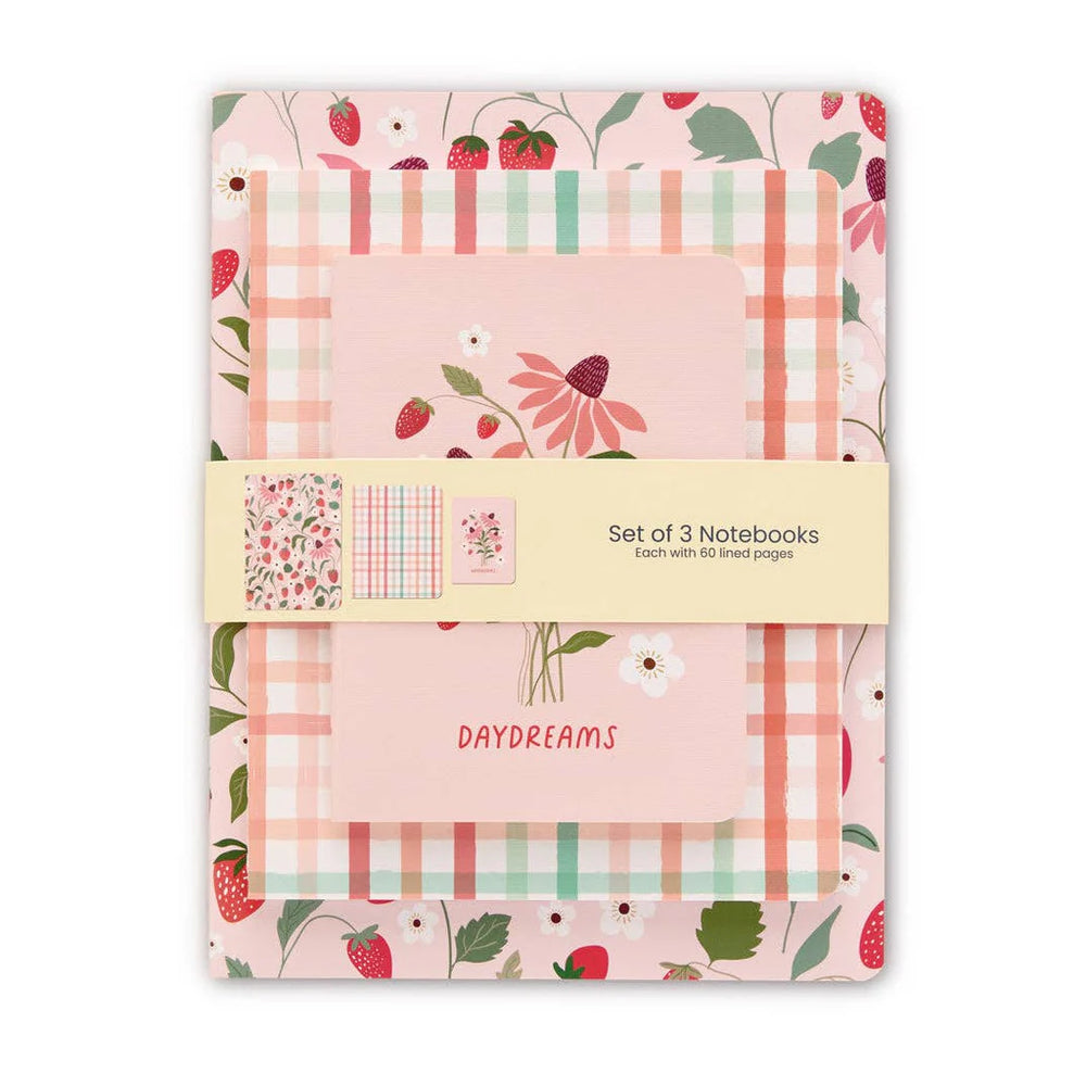 Strawberry Daydreams Notebook Set