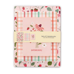 Strawberry Daydreams Notebook Set