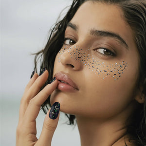 Twilight Bat Glitter Freckles— Halloween Makeup