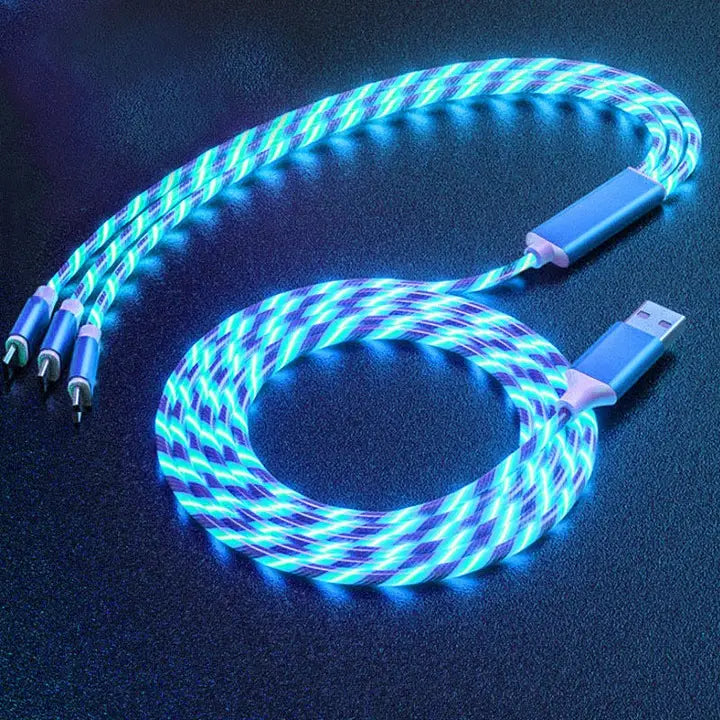 Light Up Current Charging Cable