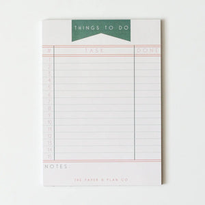 Things to Do Notepad