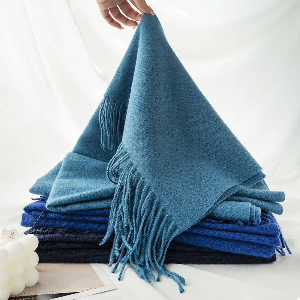 Cozy Solid Color Winter Scarf