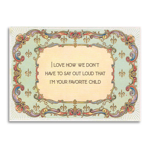 Bad Betty Mother's Day Card